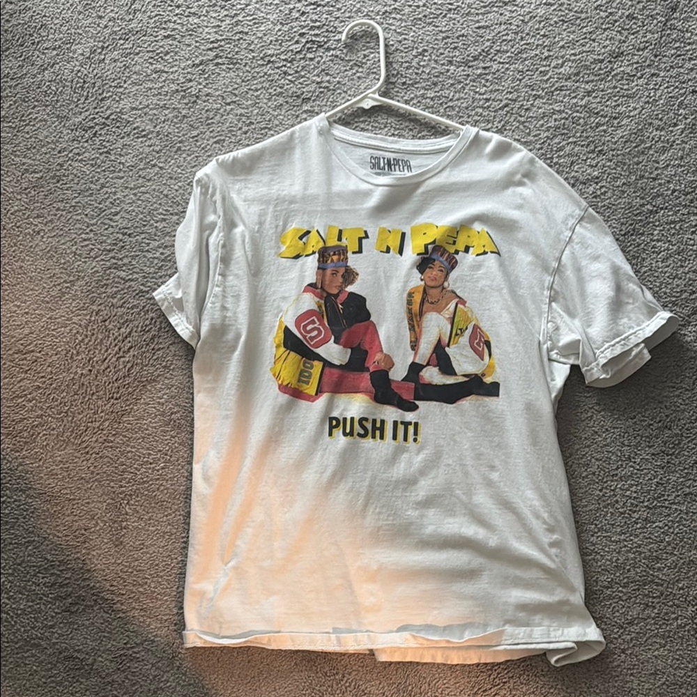White Graphic Tee